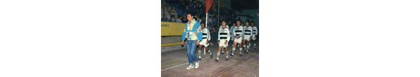 Campeonato de baby- fútbol en la población Villalón