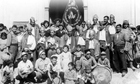 Foto grupal de los Morenos de Cavancha Foto grupal de los Morenos de Cavancha
