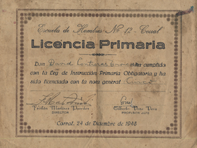 Licencia Primaria