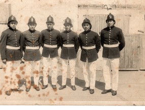 Integrantes de la Primera Compañía de Bomberos de Puchuncaví Integrantes de la Primera Compañía de Bomberos de Puchuncaví