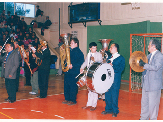 Banda Esmeralda en olimpiadas municipales Banda Esmeralda en olimpiadas municipales