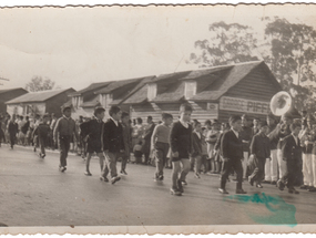 Desfile del 18 de septiembre de la Escuela de Hombres