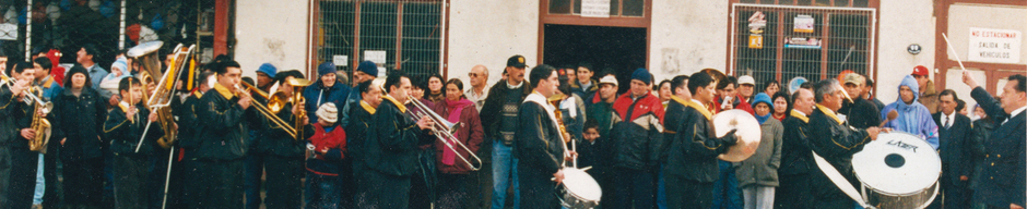 Banda Esmeralda en el desfile