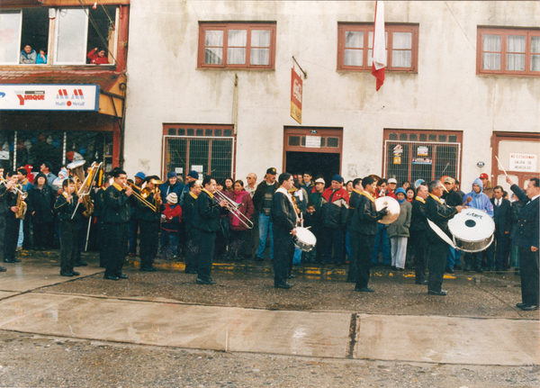 Banda Esmeralda en el desfile