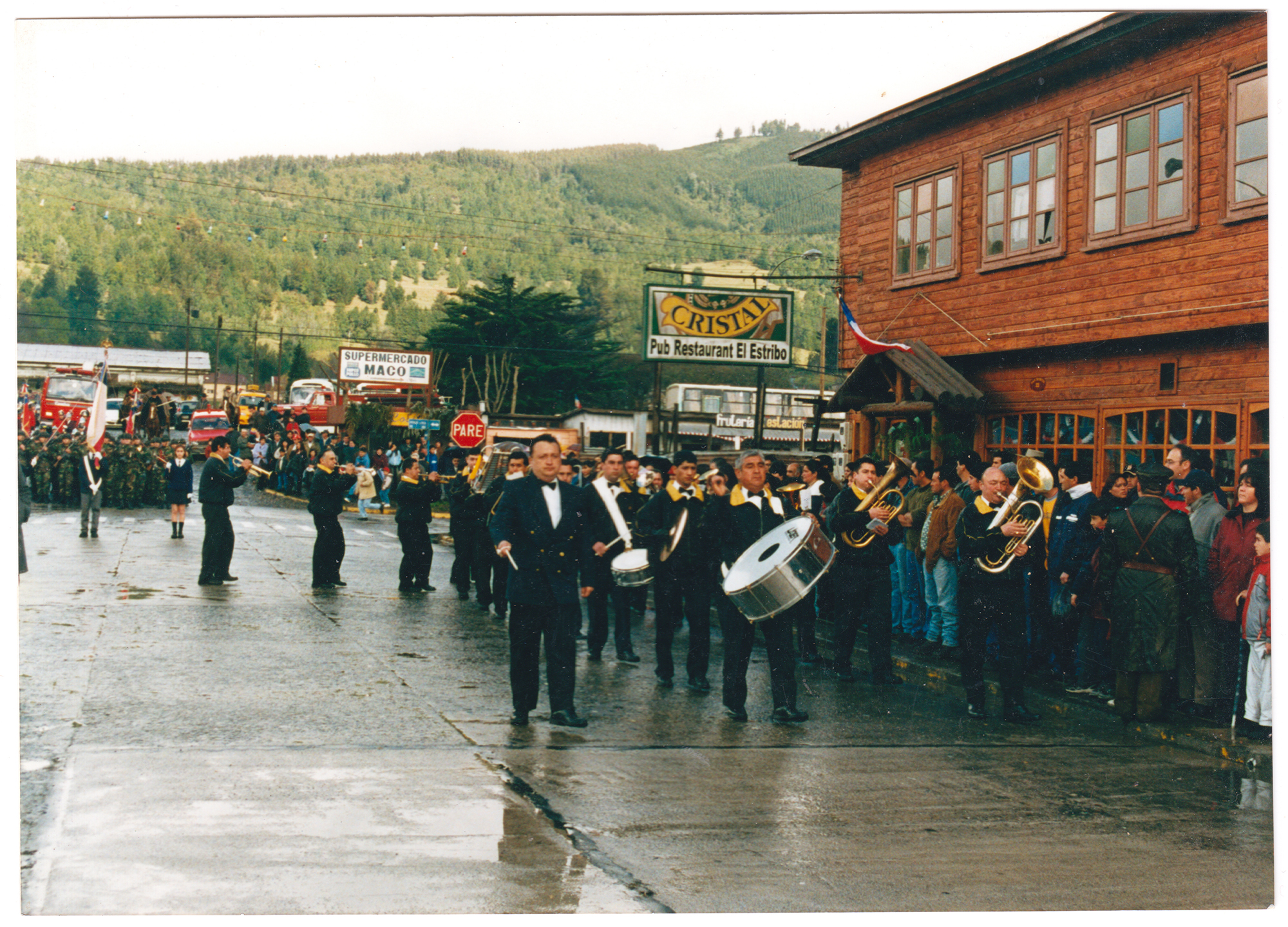 Desfile en fiestas patrias