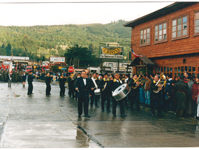 Desfile en fiestas patrias