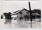 Casa de la familia Santos Rivero inundada por el Riñihuazo