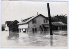 Casa de la familia Santos Rivero inundada por el Riñihuazo