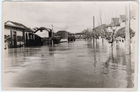 Calle Matta totalmente inundada