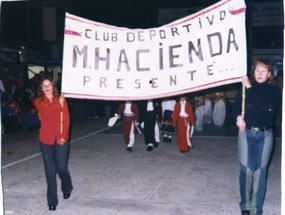 Inauguración de campeonato de fútbol