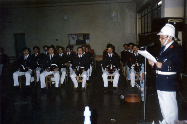 Ceremonia de fin de año y cambio de mando Ceremonia de fin de año y cambio de mando
