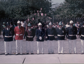 Desfile en la localidad de Antilhue