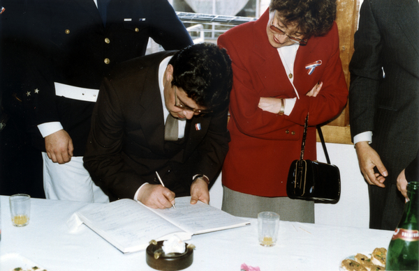 Inauguración del cuartel de la Primera Compañía