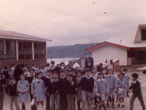 Alumnos de la escuela G-181