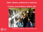 Estudiantes valdivianas participan en taller de patrimonio y memoria local Estudiantes valdivianas participan en taller de patrimonio y memoria local