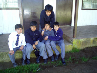 Alumnos de la Escuela Chaihuin Alumnos de la Escuela Chaihuin
