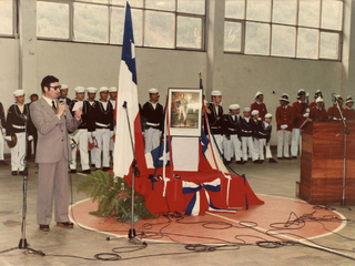 Acto cívico de Fiestas Patrias