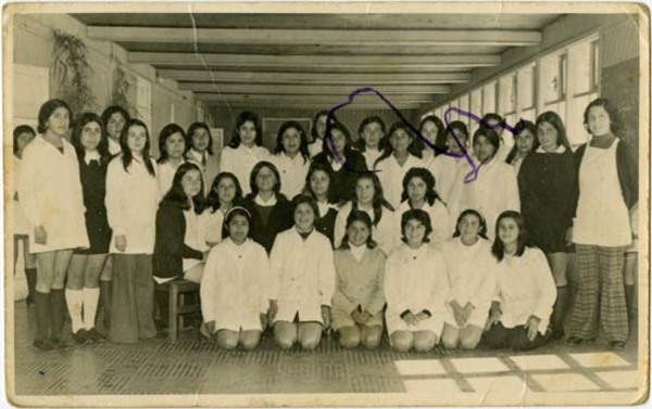 Graduación en Escuela de Niñas