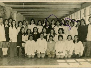 Graduación en Escuela de Niñas