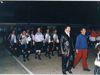 Presentación en campeonato de baby- fútbol