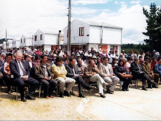 Ceremonia de entrega de títulos de dominio