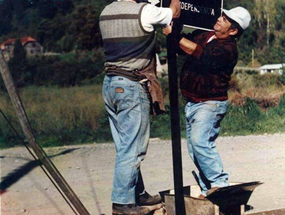 Instalación de letreros Instalación de letreros