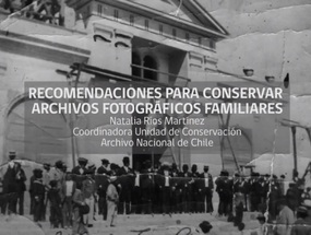 Natalia Ríos. Conservación de fotografías familiares