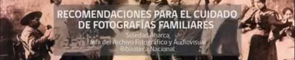 Soledad Abarca. Conservación de fotografías familiares