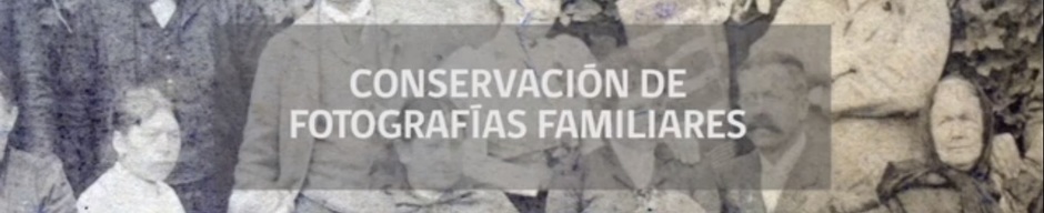 Carla Franceschini. Conservación de fotografías familiares