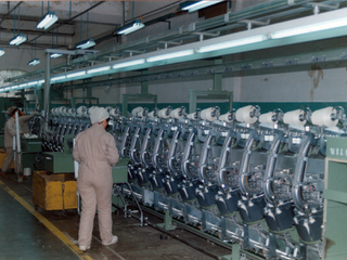 Máquina textil hilandera Máquina textil hilandera