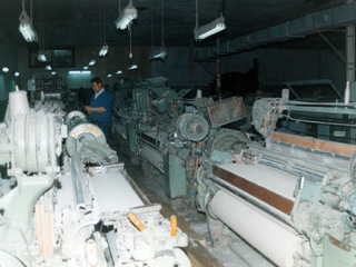 Telar textil fábrica Linos La Unión Telar textil fábrica Linos La Unión