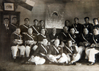 Voluntarios y estandarte Voluntarios y estandarte