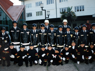 Sección cadetes Primera Compañía de Bomberos “Germania” de Río Bueno