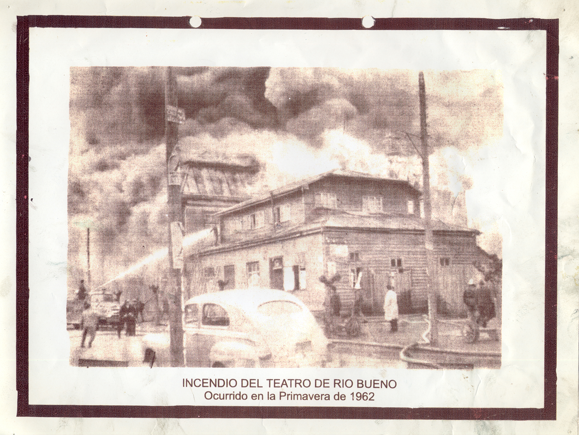Incendio del teatro Incendio del teatro