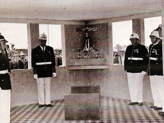 Inauguración mausoleo Cuerpo de Bomberos