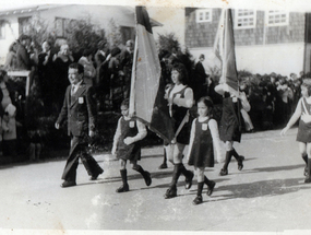 Desfile de fiestas patrias Escuela N°43 de Purranque