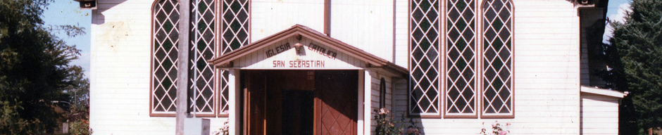 Frontis de la Iglesia San Sebastián de Purranque