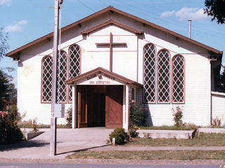 Frontis de la Iglesia San Sebastián de Purranque