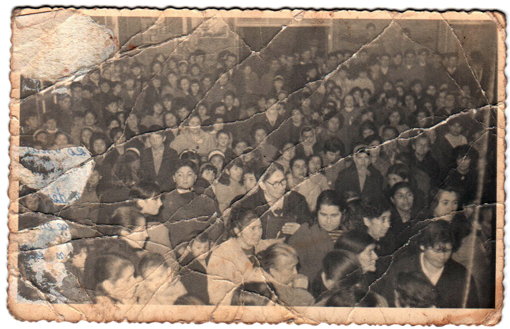 Culto evangélico en sede de la Población Kansas Culto evangélico en sede de la Población Kansas