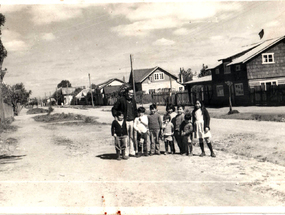 Niños en la calle 18 de septiembre