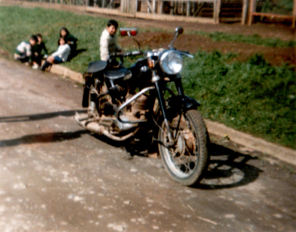 Motocicleta Alemana 1947 Motocicleta Alemana 1947