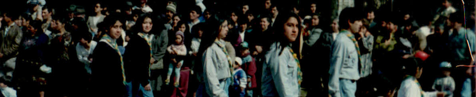 Desfile Grupo Scouts de la Parroquia San Sebastián