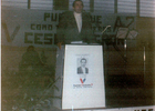 Candidato a alcalde Cesar Negrón