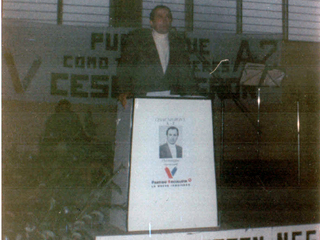 Candidato a alcalde Cesar Negrón Candidato a alcalde Cesar Negrón