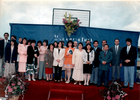 Profesores y administrativos del Liceo Tomás Burgos