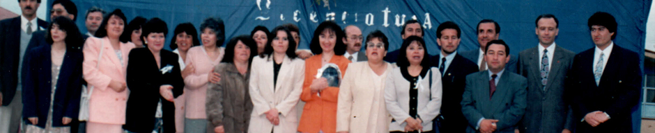 Profesores y administrativos del Liceo Tomás Burgos