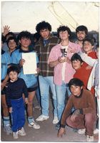 Premiación de campeonato de fútbol