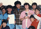 Premiación de campeonato de fútbol